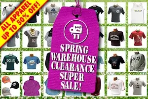 Final days of spring warehouse clearance sale