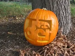 Marching back through the pumpkin patch