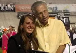 Meghan Huber with DCI Hall of Fame