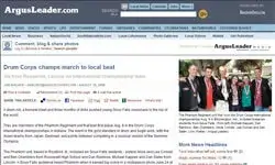 Sioux Falls area students excel in drum corps contest