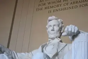 The Lincoln Memorial in Washington