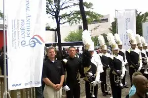Decked out in their brand new uniforms, Glassmen